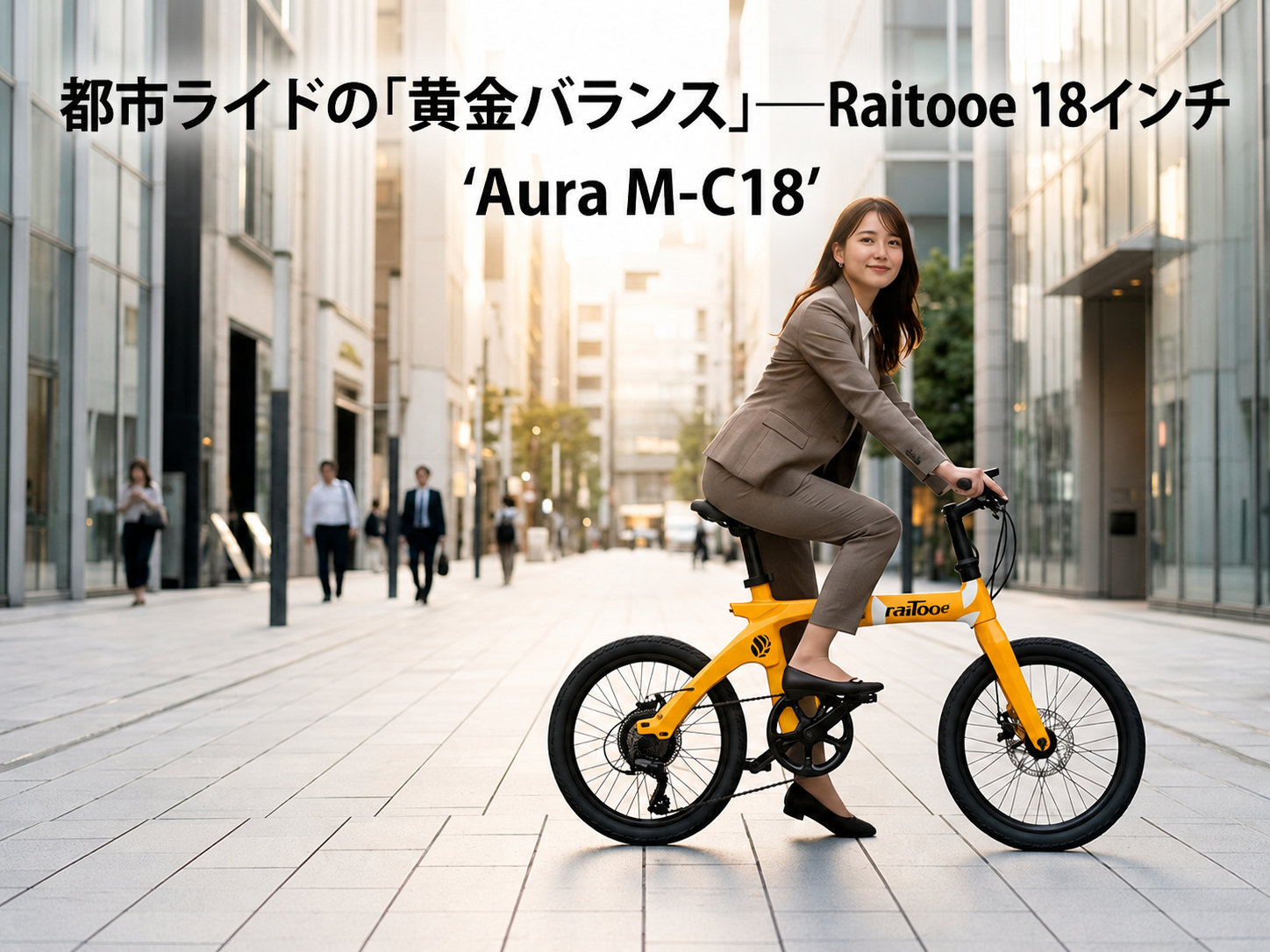 なぜ18インチなのか？都市ライドに最適な折りたたみ電動アシスト自転車