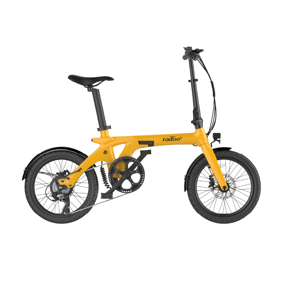 AURA H-A18 アルミハンドル SUN YELLOW 全体側面